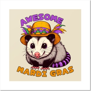 Possum Mardi Gras Posters and Art